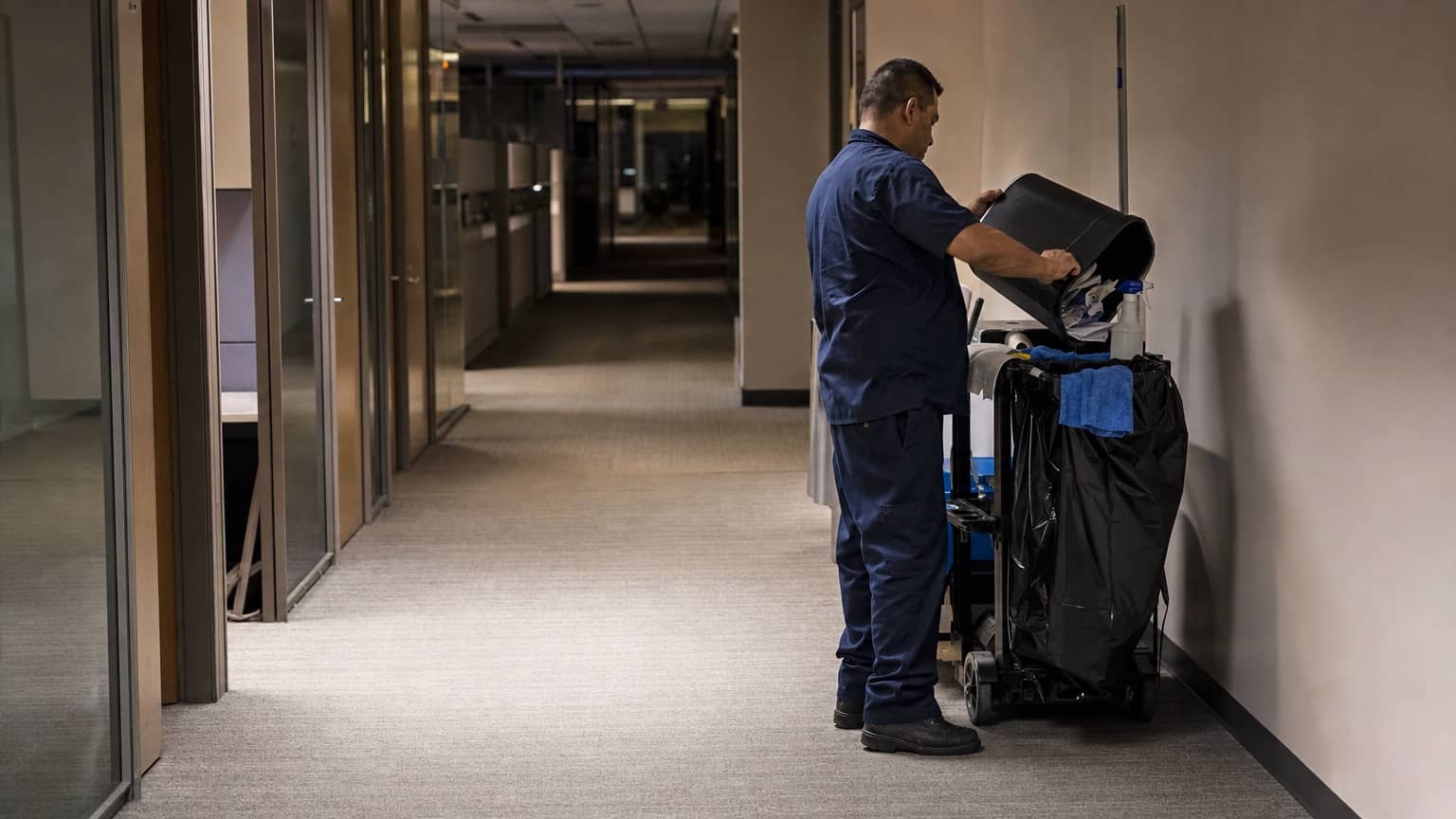Commercial Janitorial cleaning by Premier Building Services